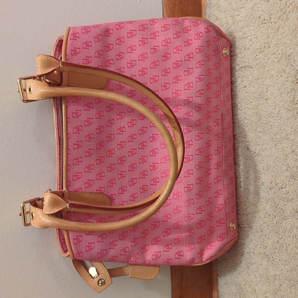 Dooney & Bourke Pink Logo Purse